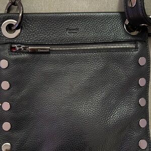 Black Leather Shoulder Bag